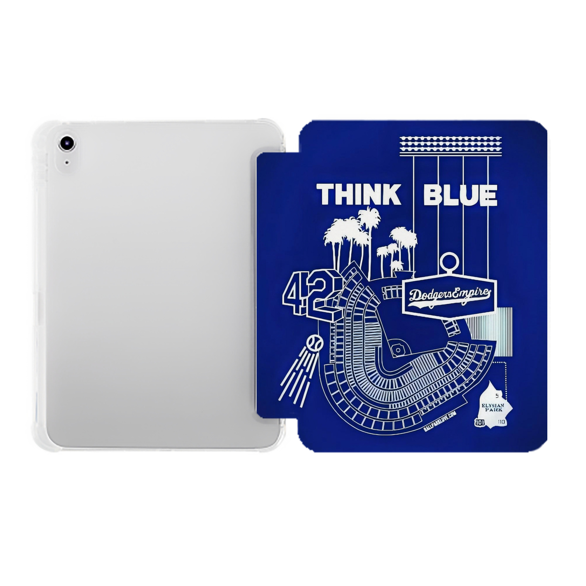  Premium Tri-Fold PU Leather & Silicone IPad Case With Pencil Slot – Fits 9.5,10.5,10.9 – Adjustable Stand, Slim, Protective